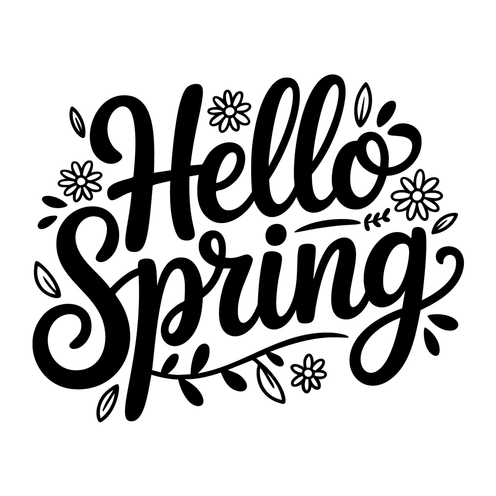Hello Spring SVG