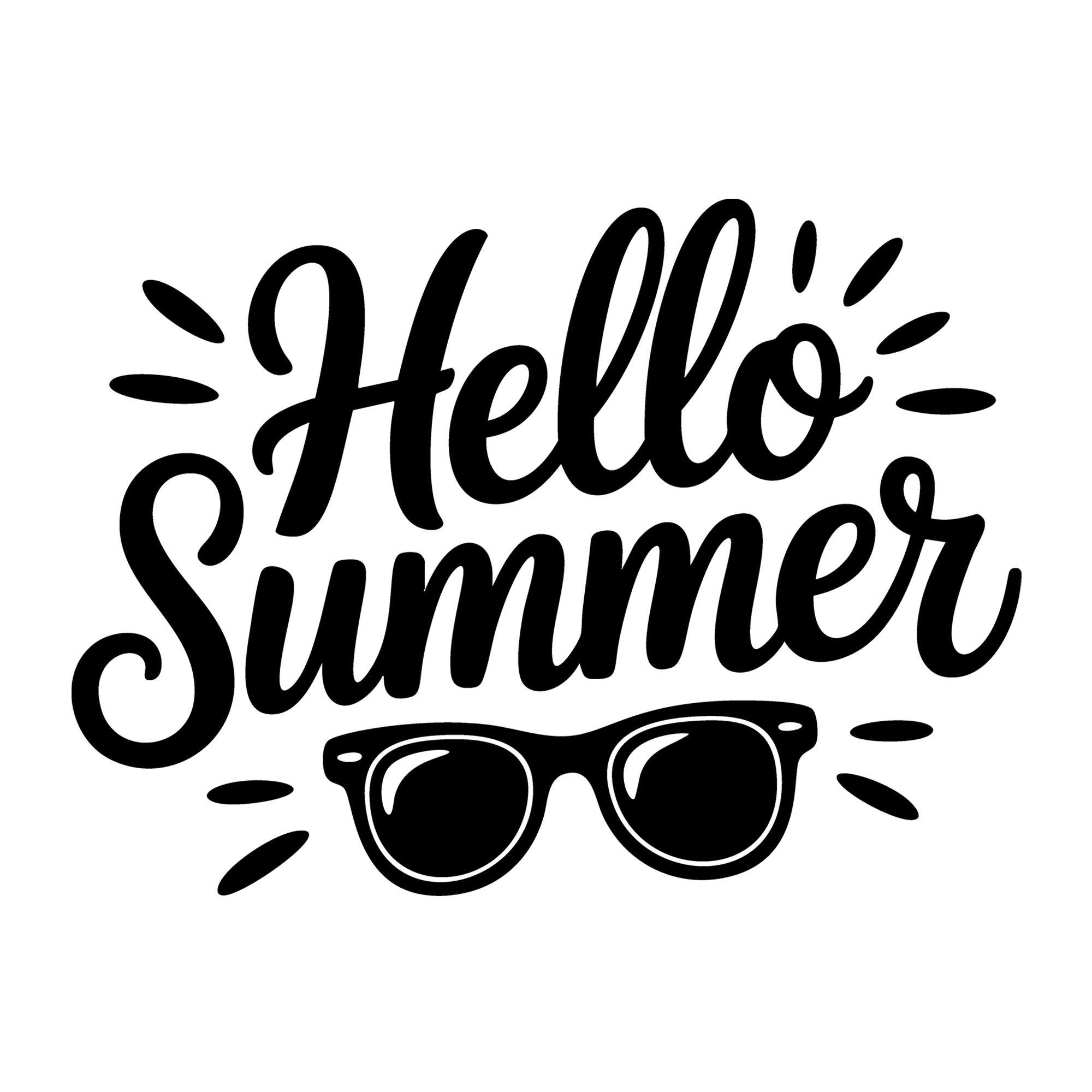 Hello Summer SVG