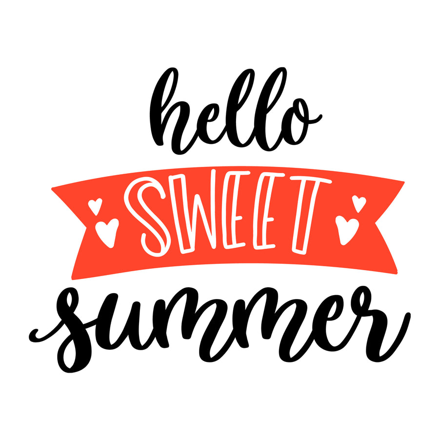 Hello sweet summer SVG