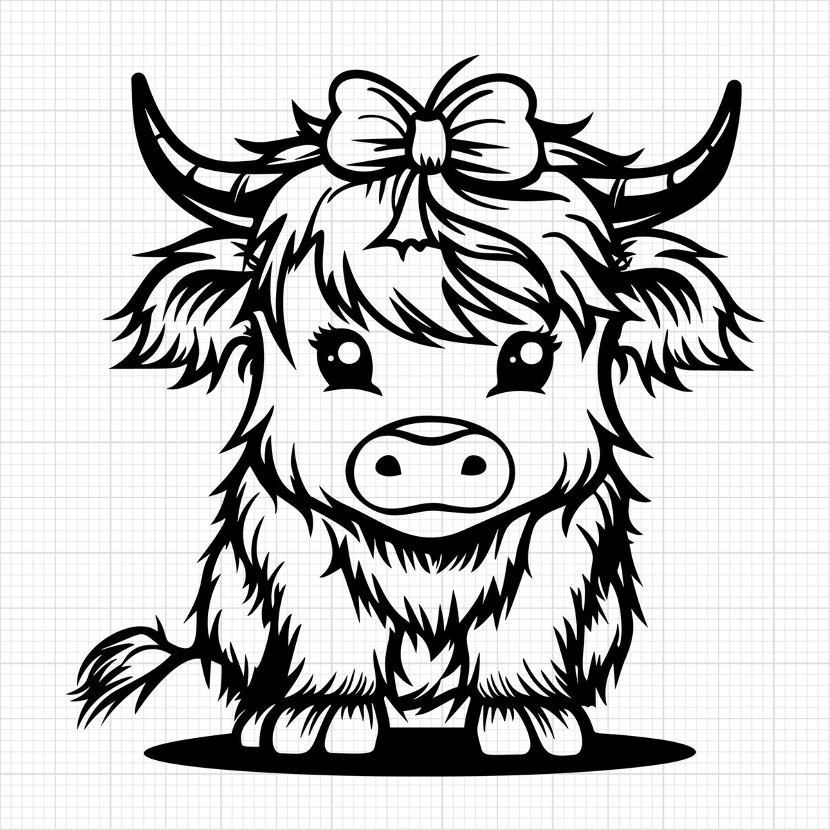 Highland Cow 8