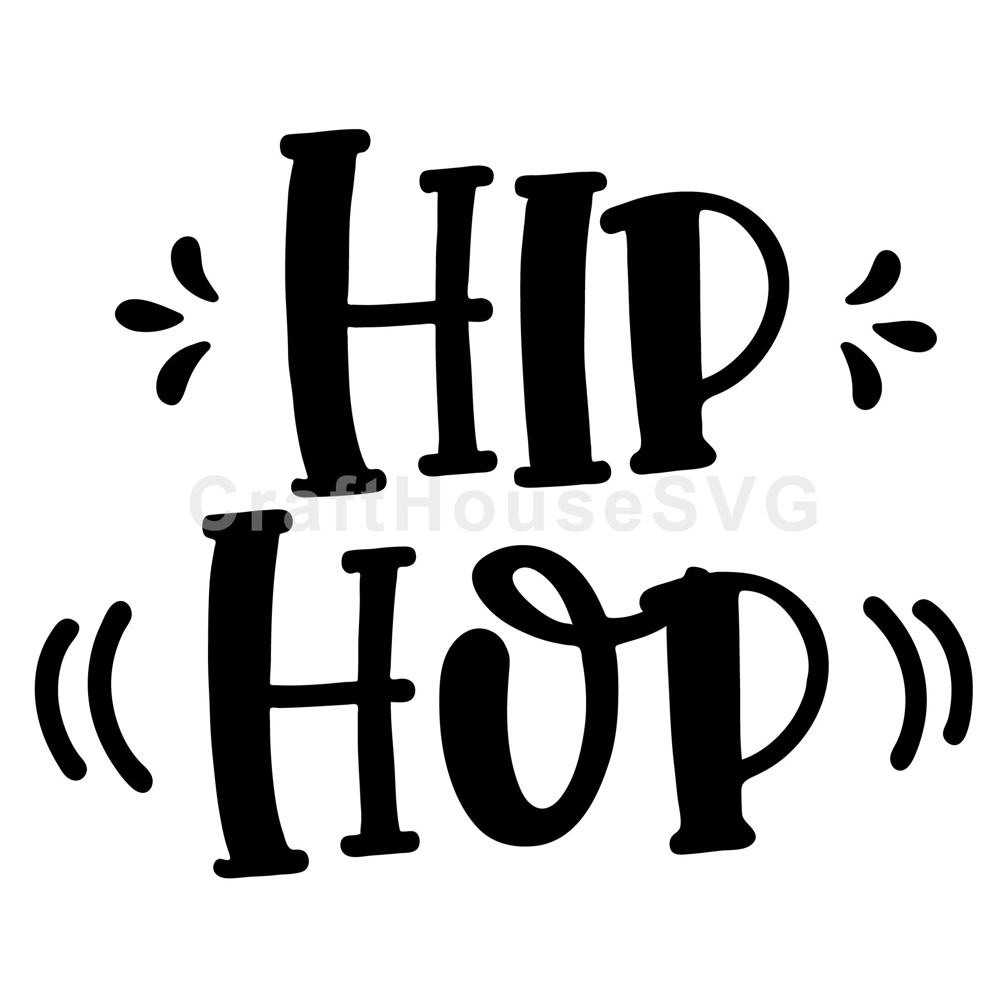 Hip Hop SVG