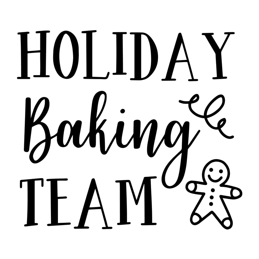 Holidays Baking Team SVG