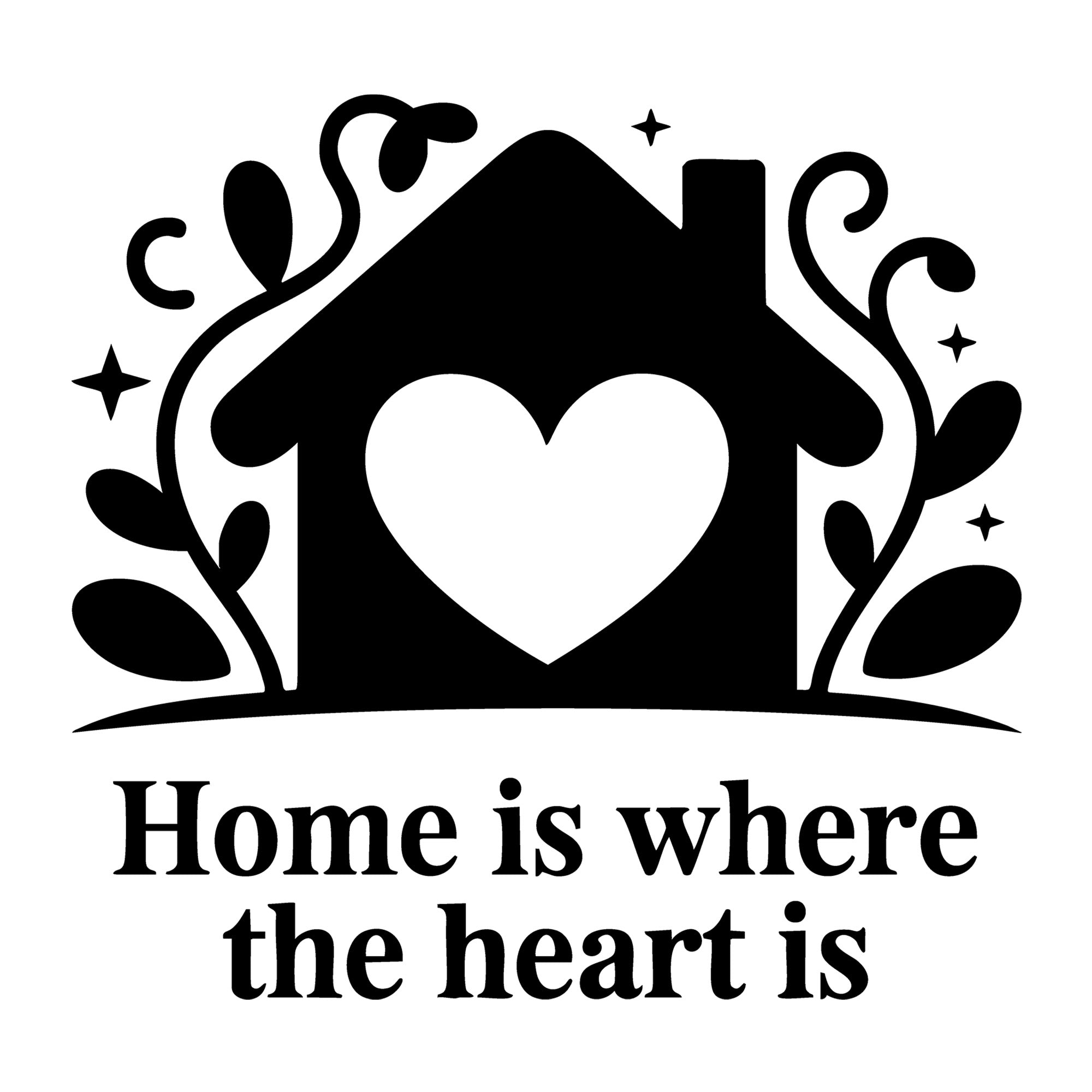 Home Is Where the Heart Is SVG
