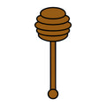 Honey Dipper SVG design for Cricut, Silhouette, laser cutting, vinyl, sublimation, and bee craft projects.