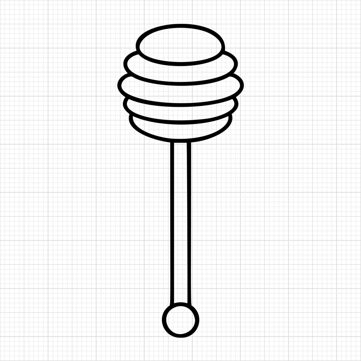 Honey dipper