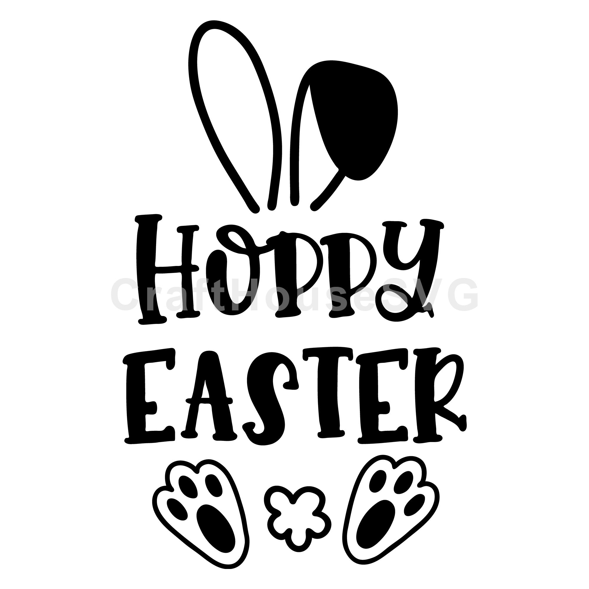 Hoppy Easter SVG Hoppy easter svg