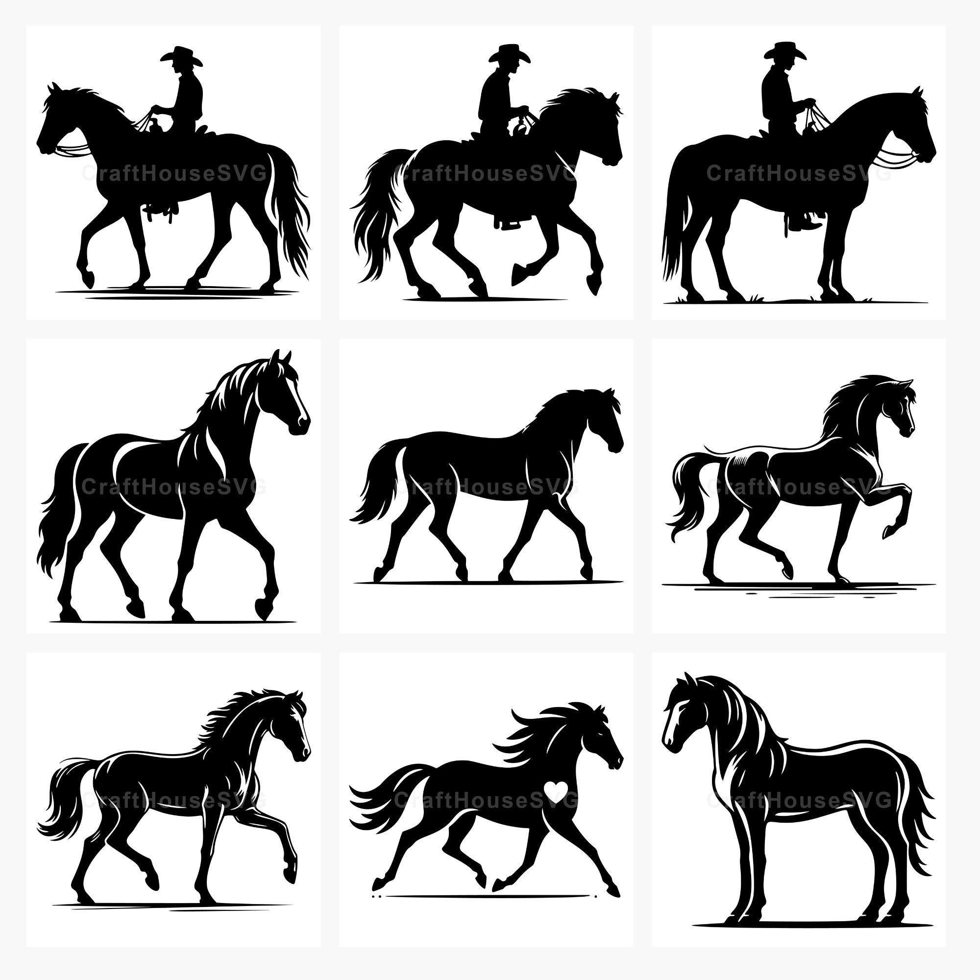 Horse SVG Bundle