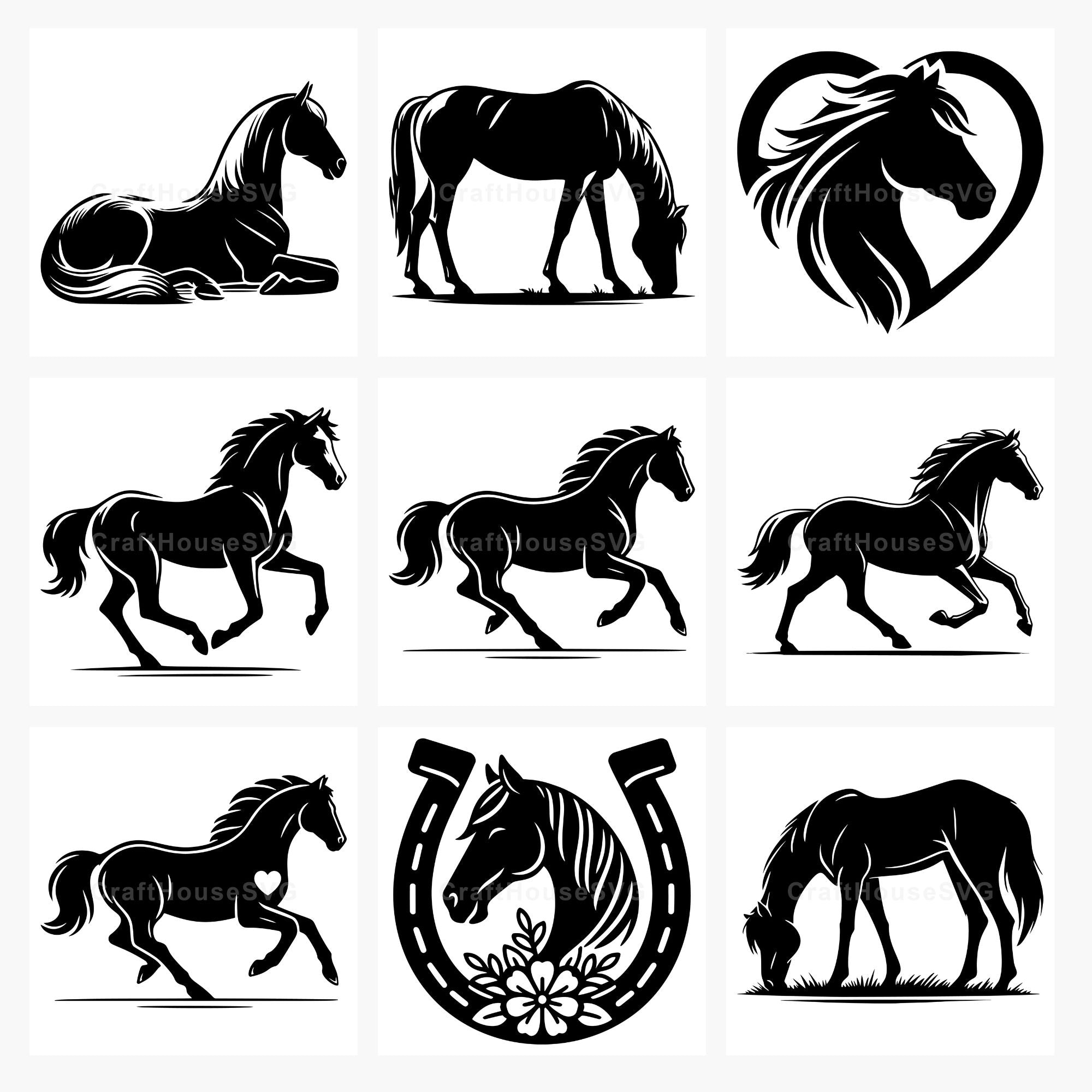 Horse SVG Bundle