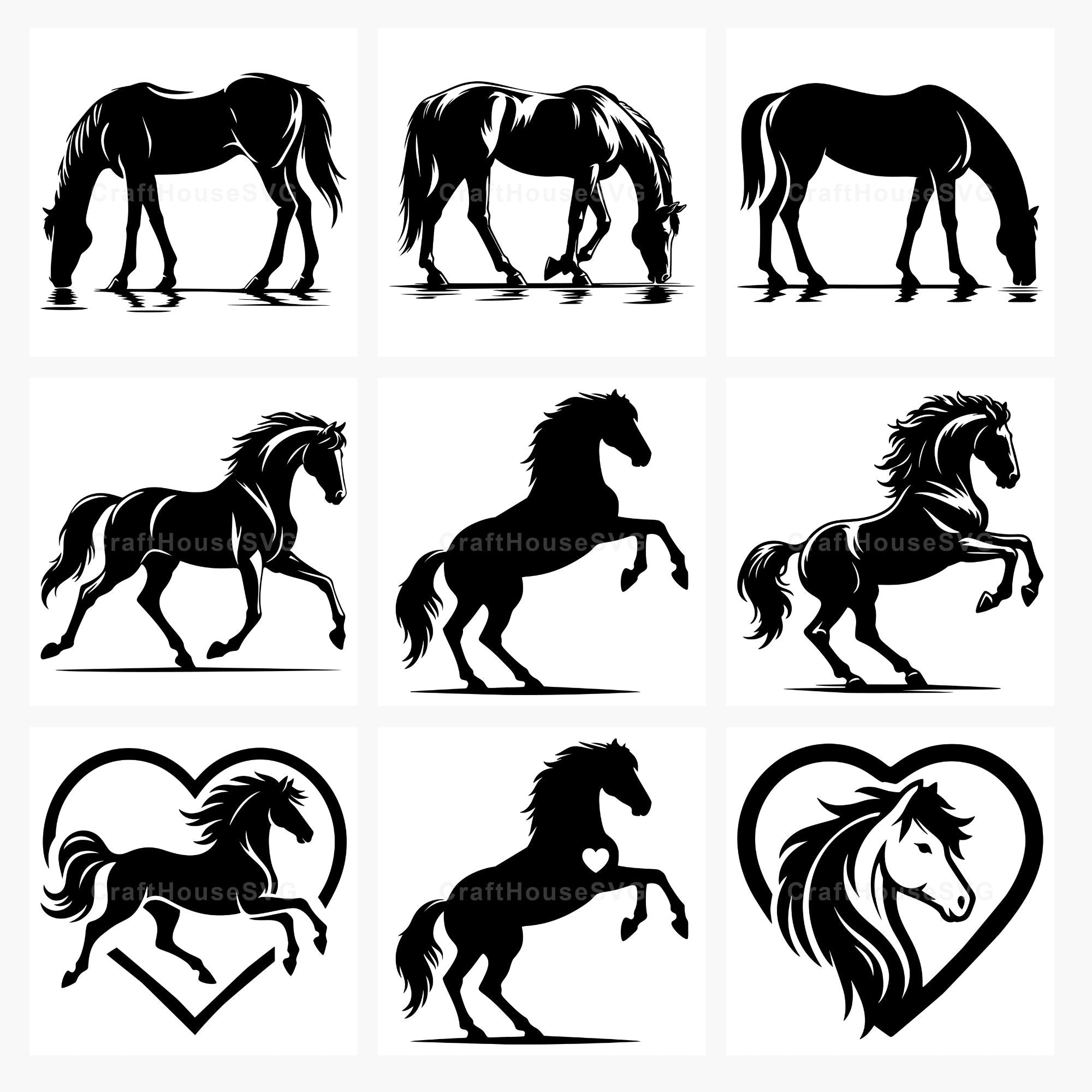 Horse SVG Bundle