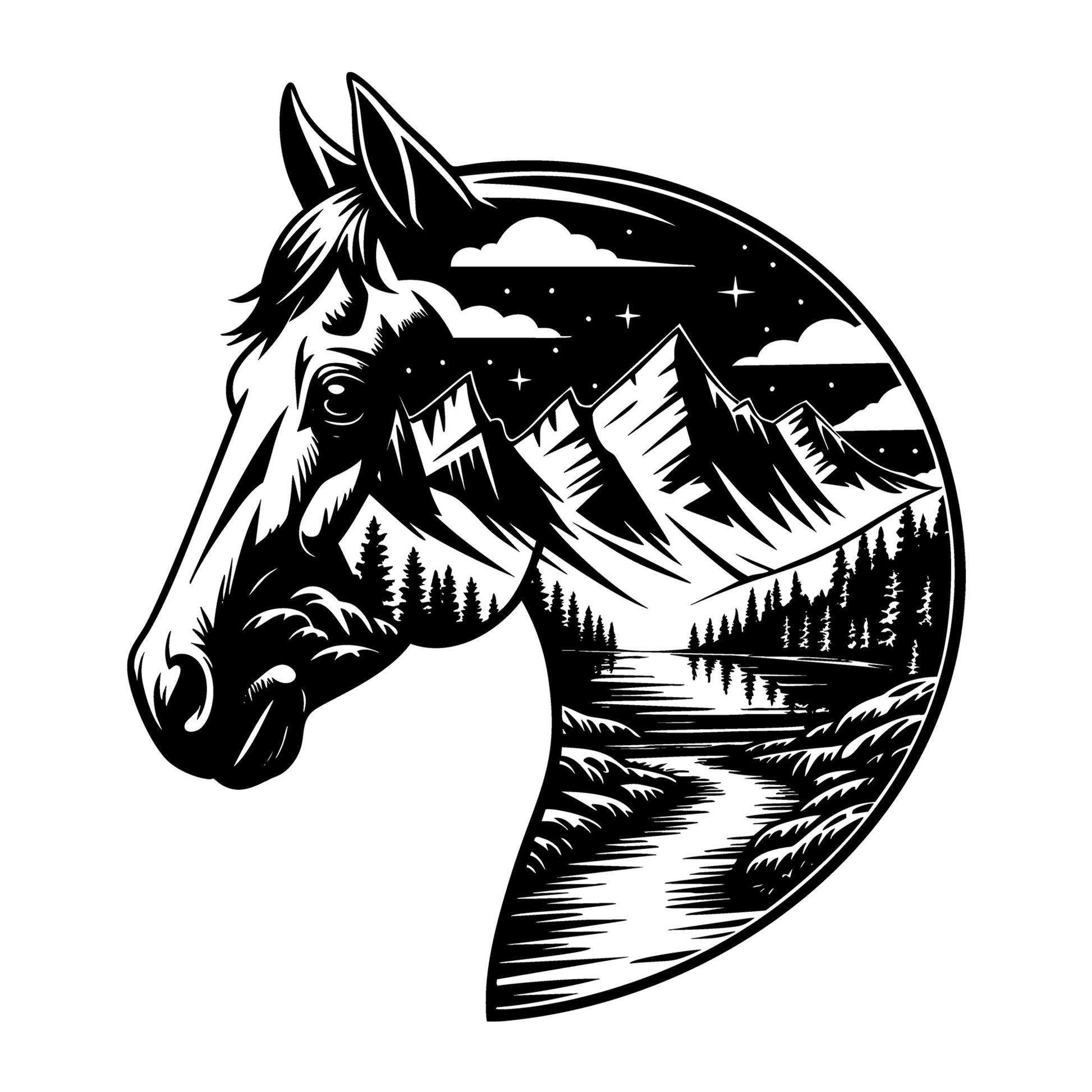 Horse SVG