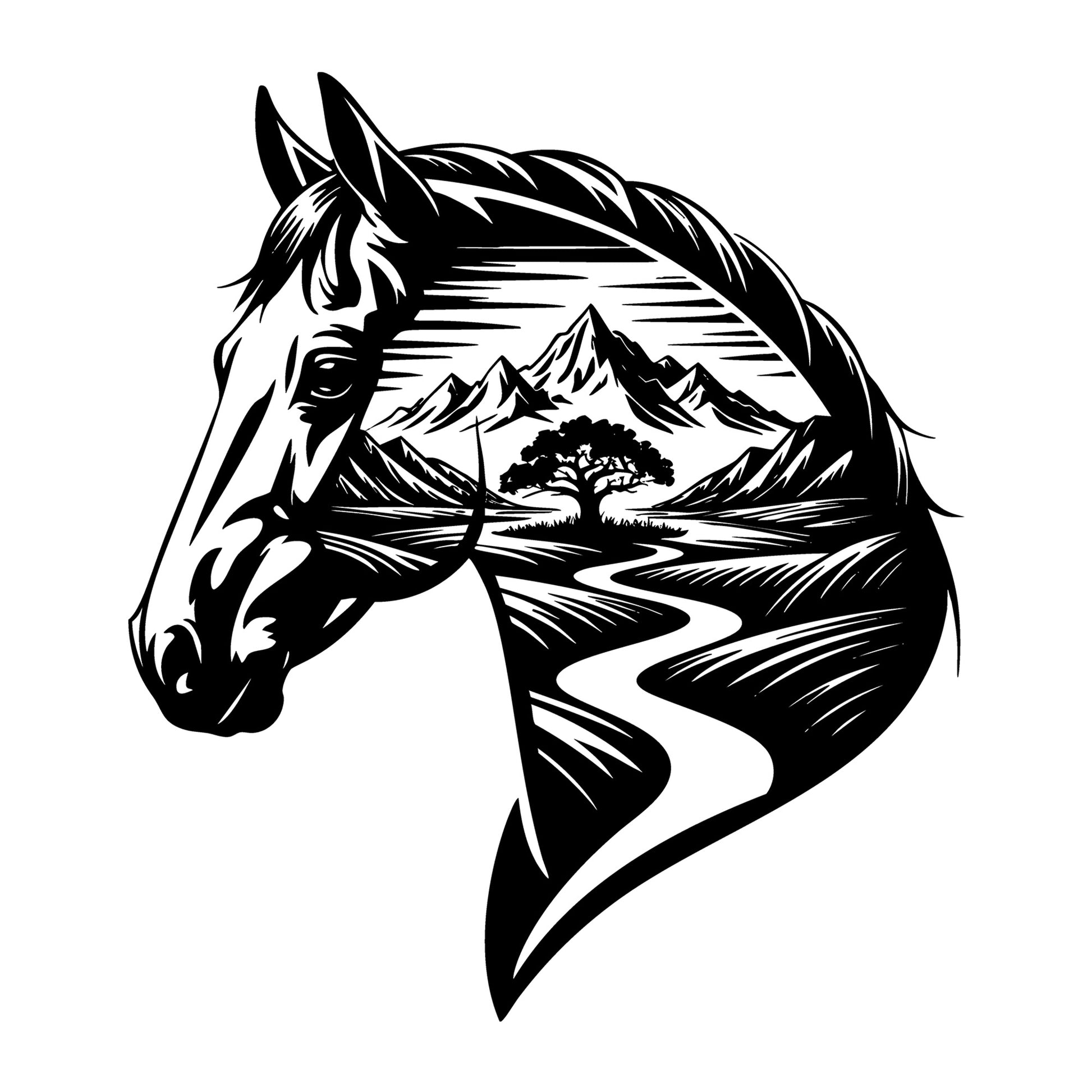 Horse SVG