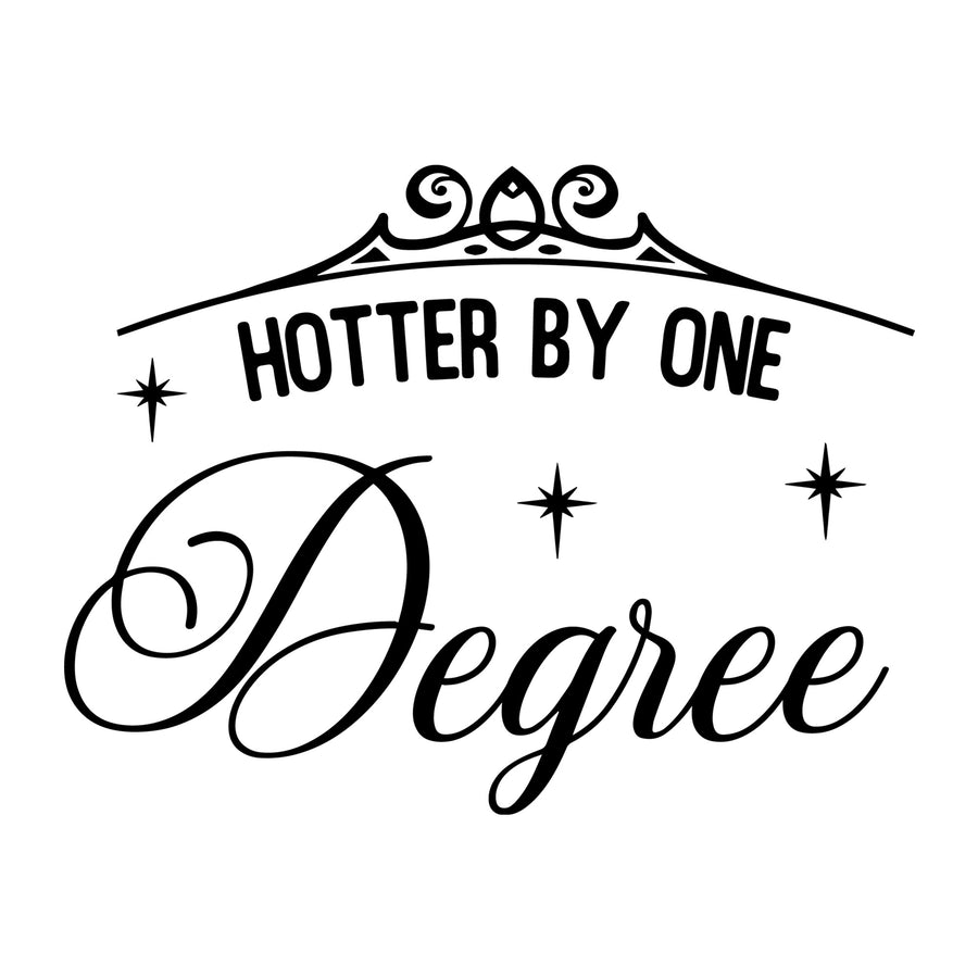 Hotter by One Degree SVG