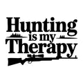 Hunting Is My Therapy SVG