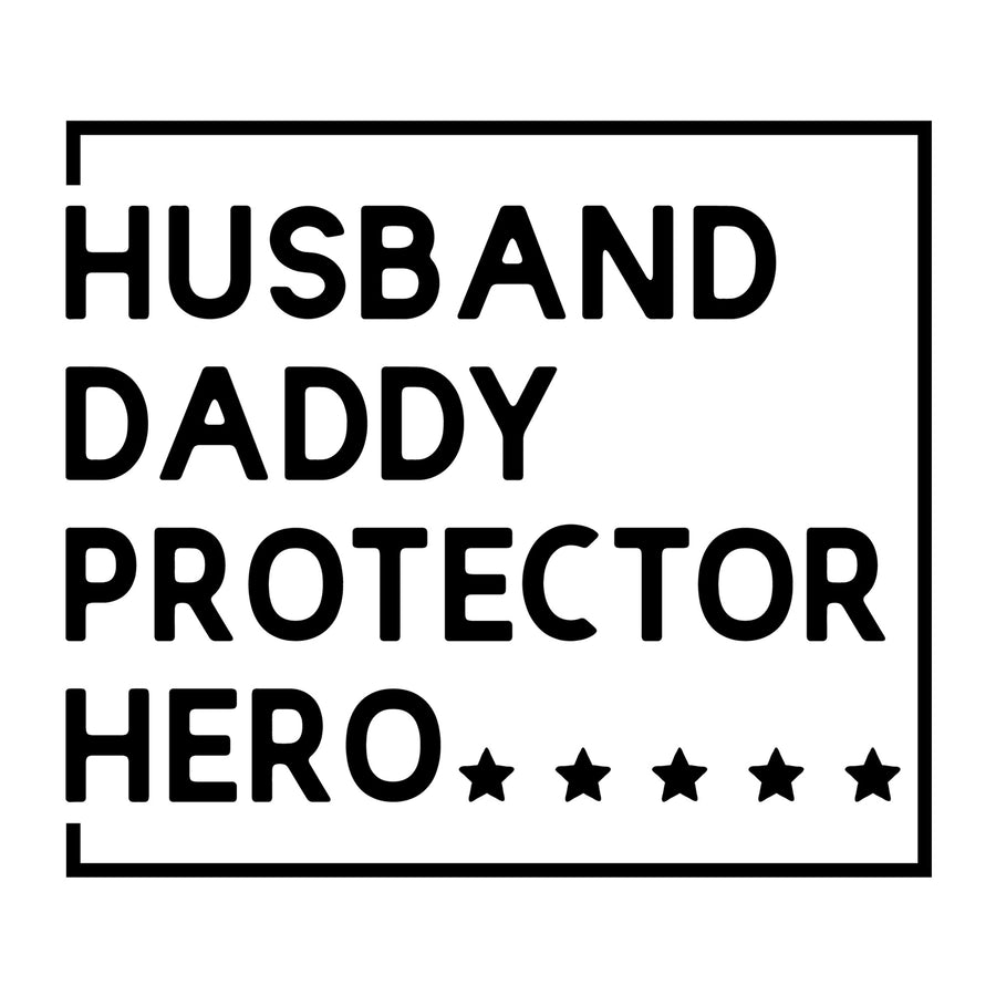 Husband daddy protector hero SVG