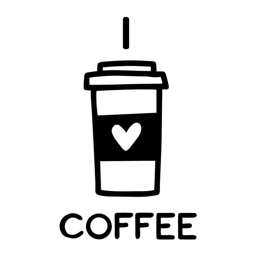 I Love Coffee SVG