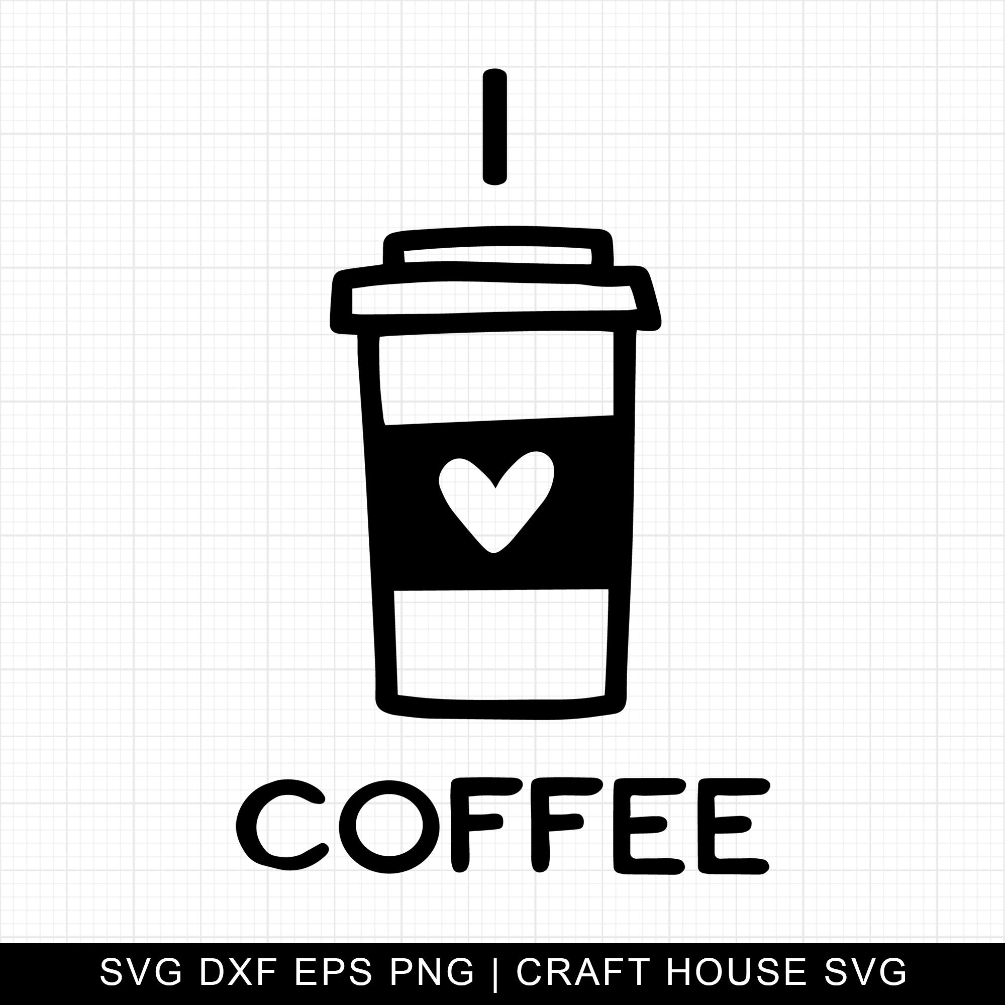 I Love Coffee SVG | M7F9