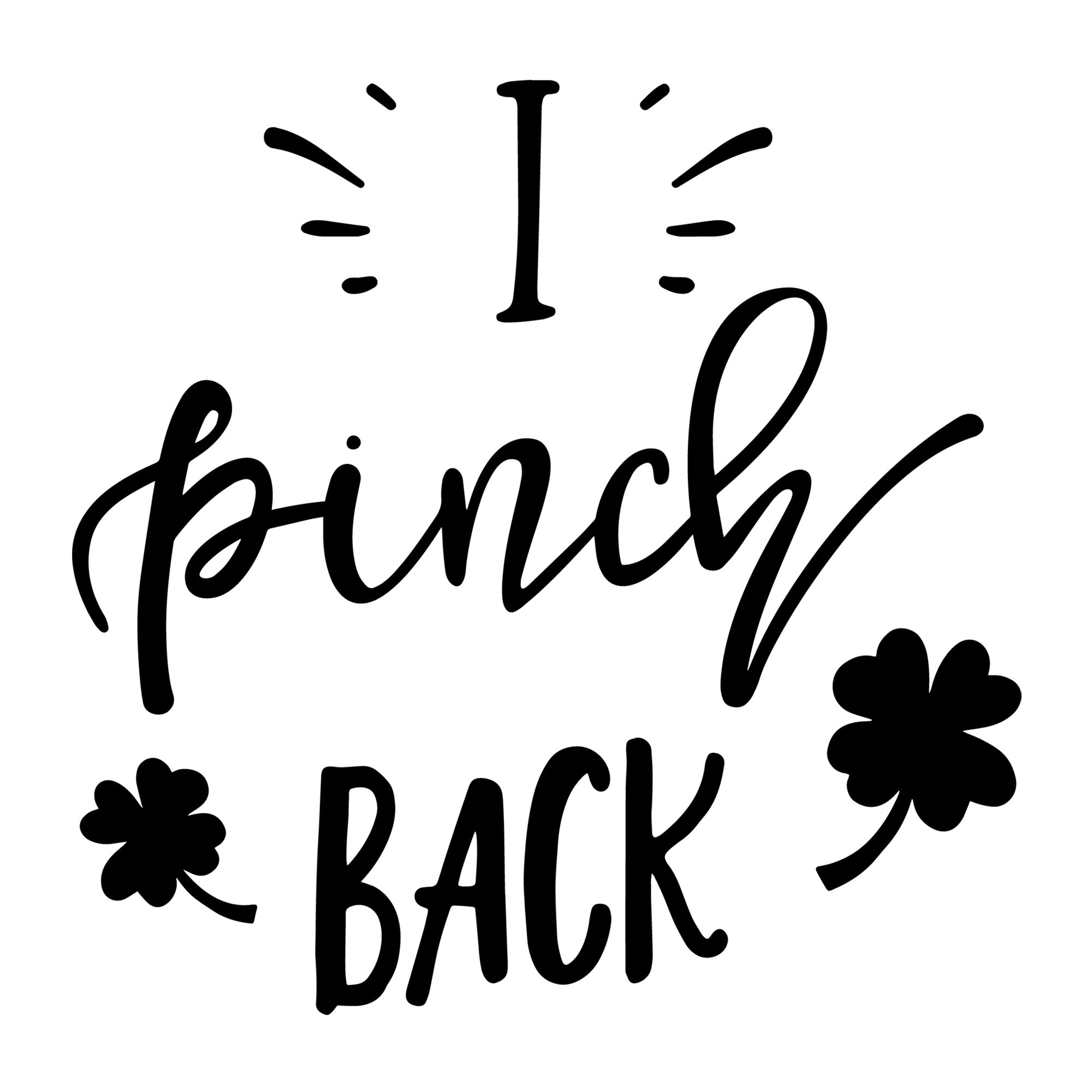 I Pinch Back SVG