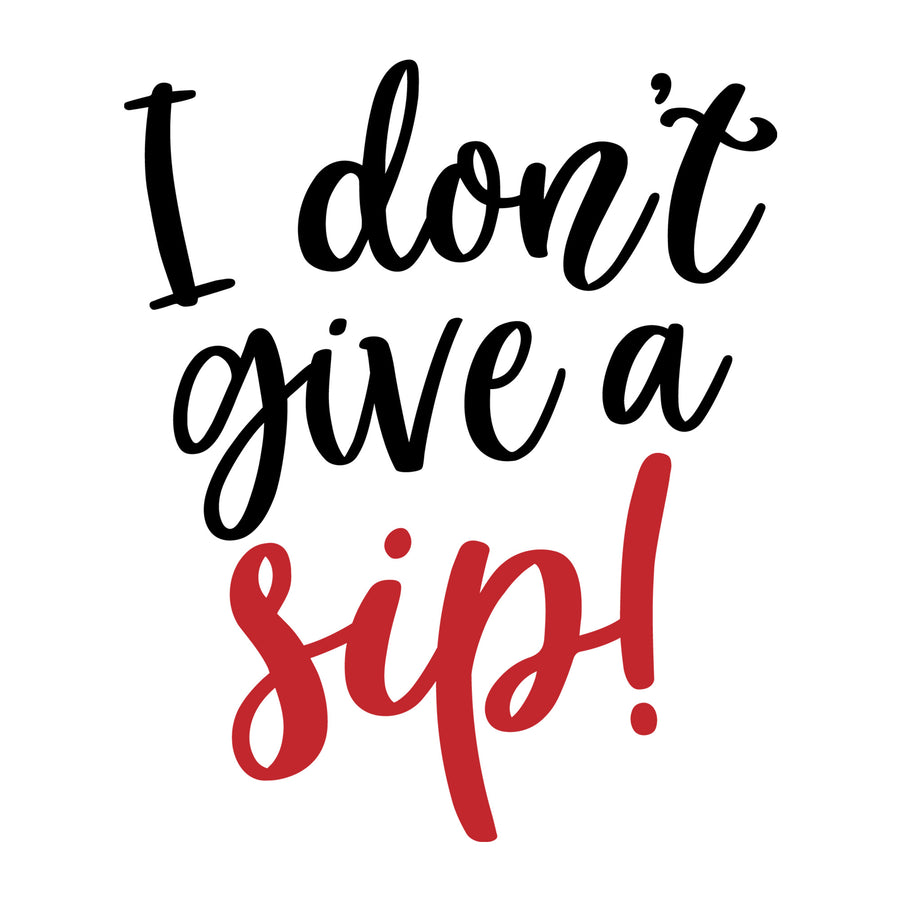 I don't give a sip SVG