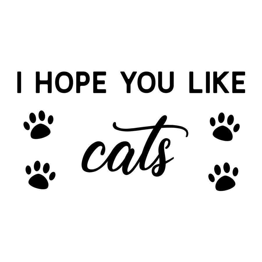 I hope you like cats SVG