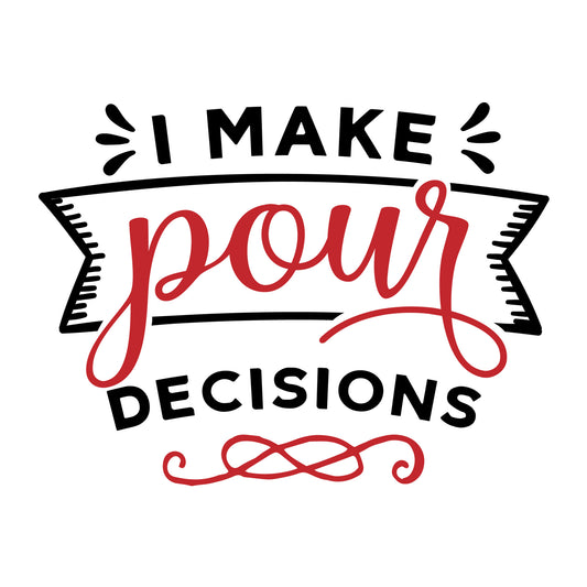 I make pour decisions SVG