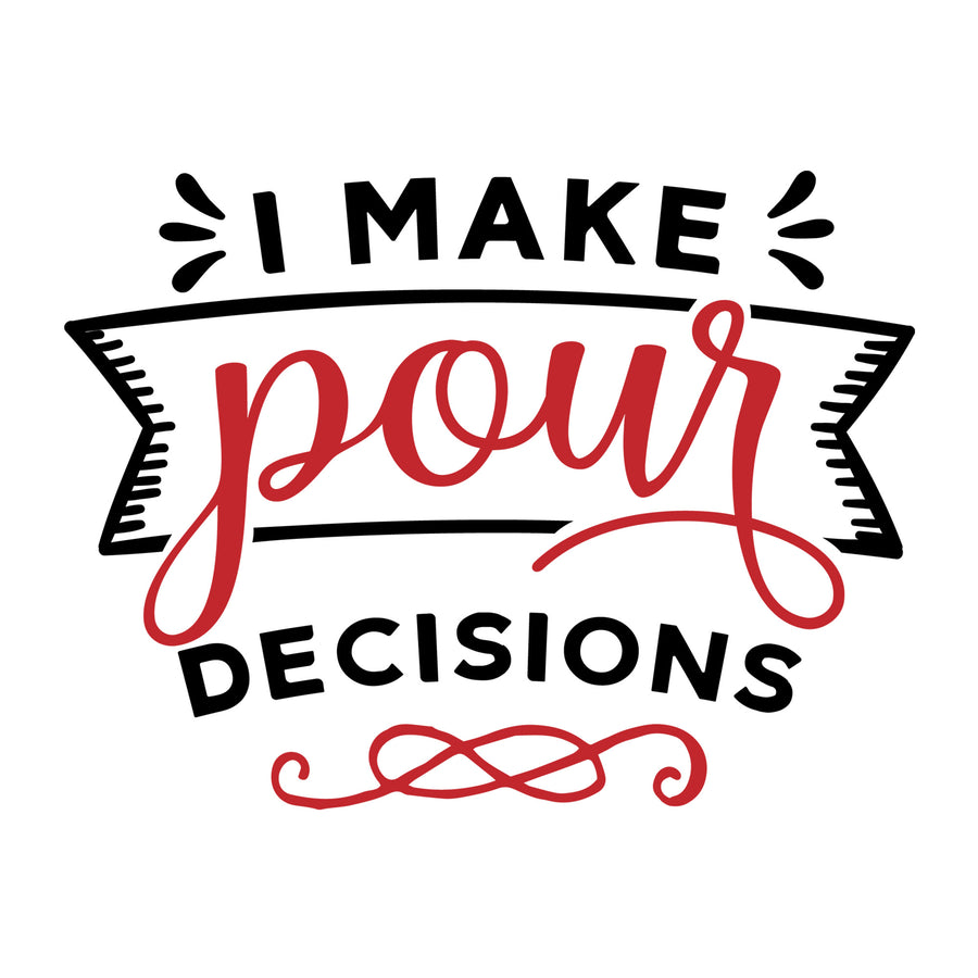 I make pour decisions SVG