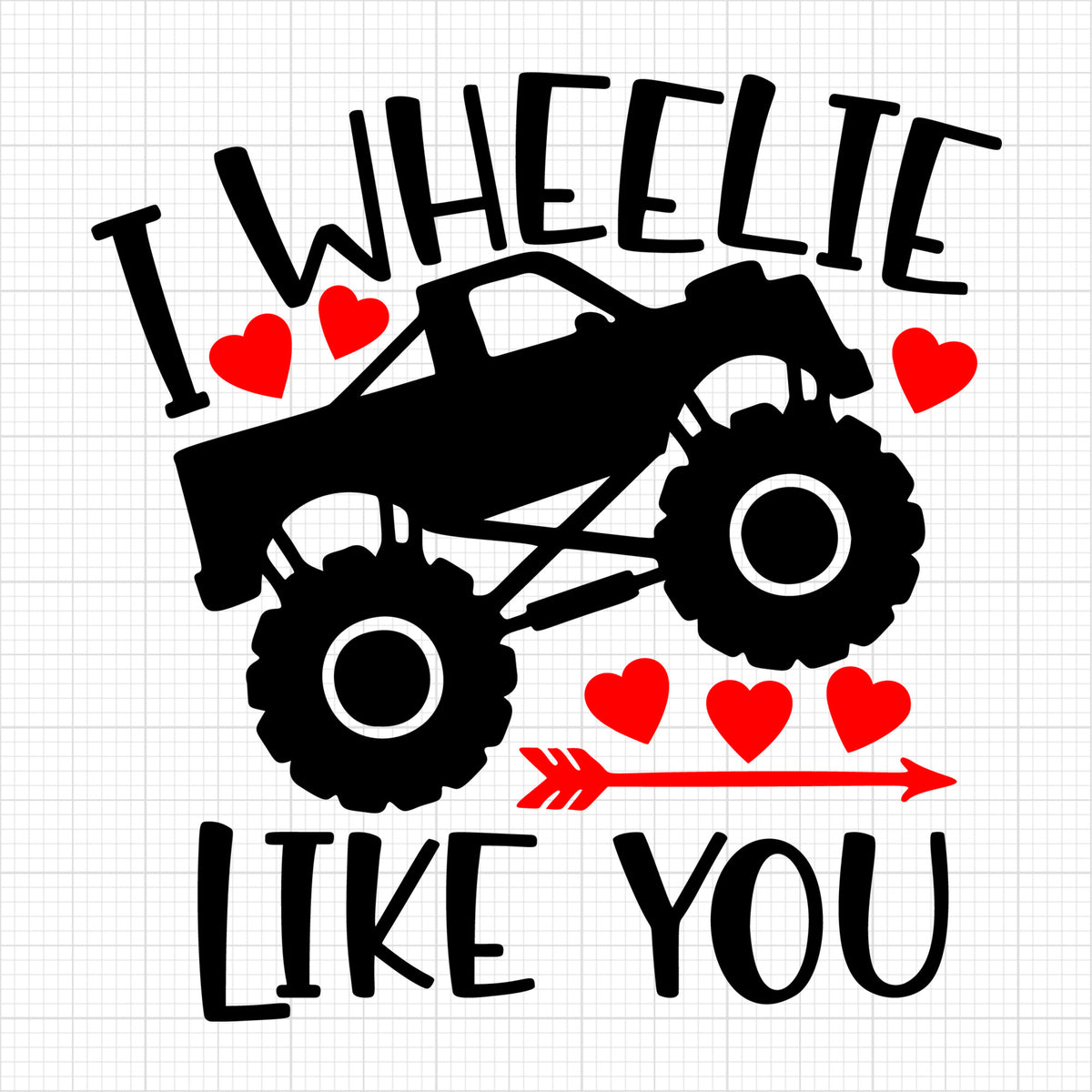 I wheelie love you