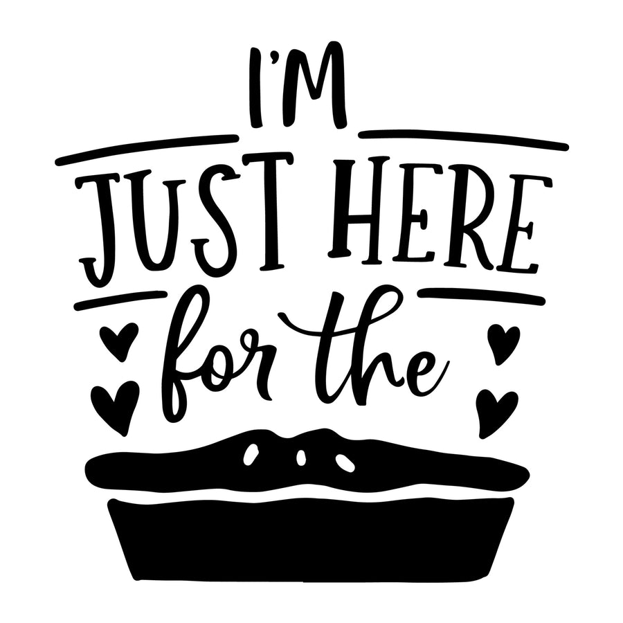 I'm just here for the pie SVG