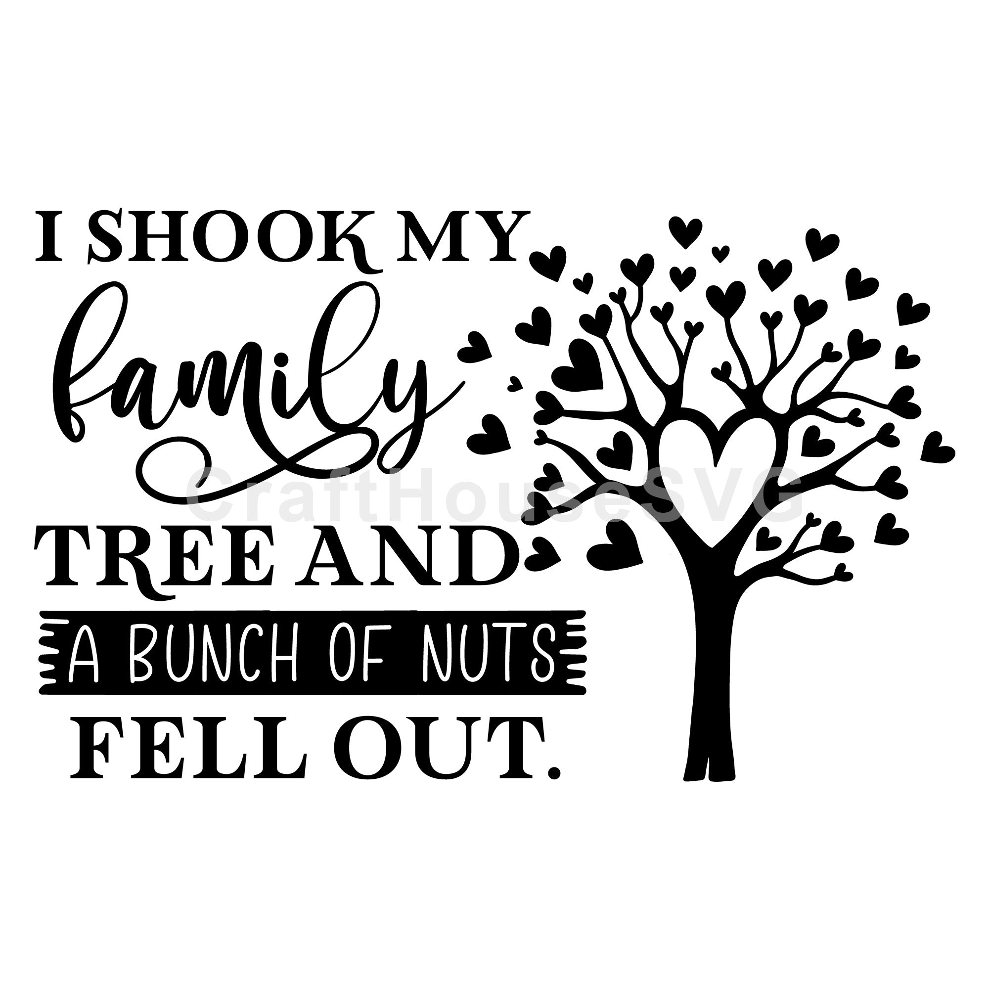 I shook my family tree SVG