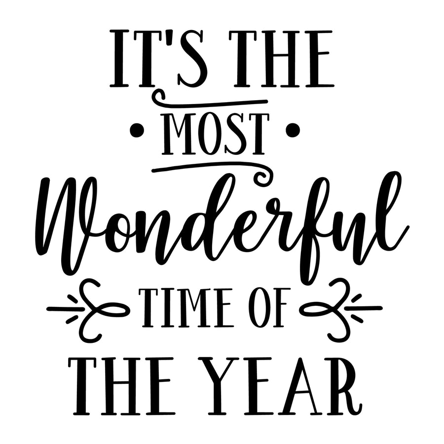 It Is The Most Wonderful Time SVG
