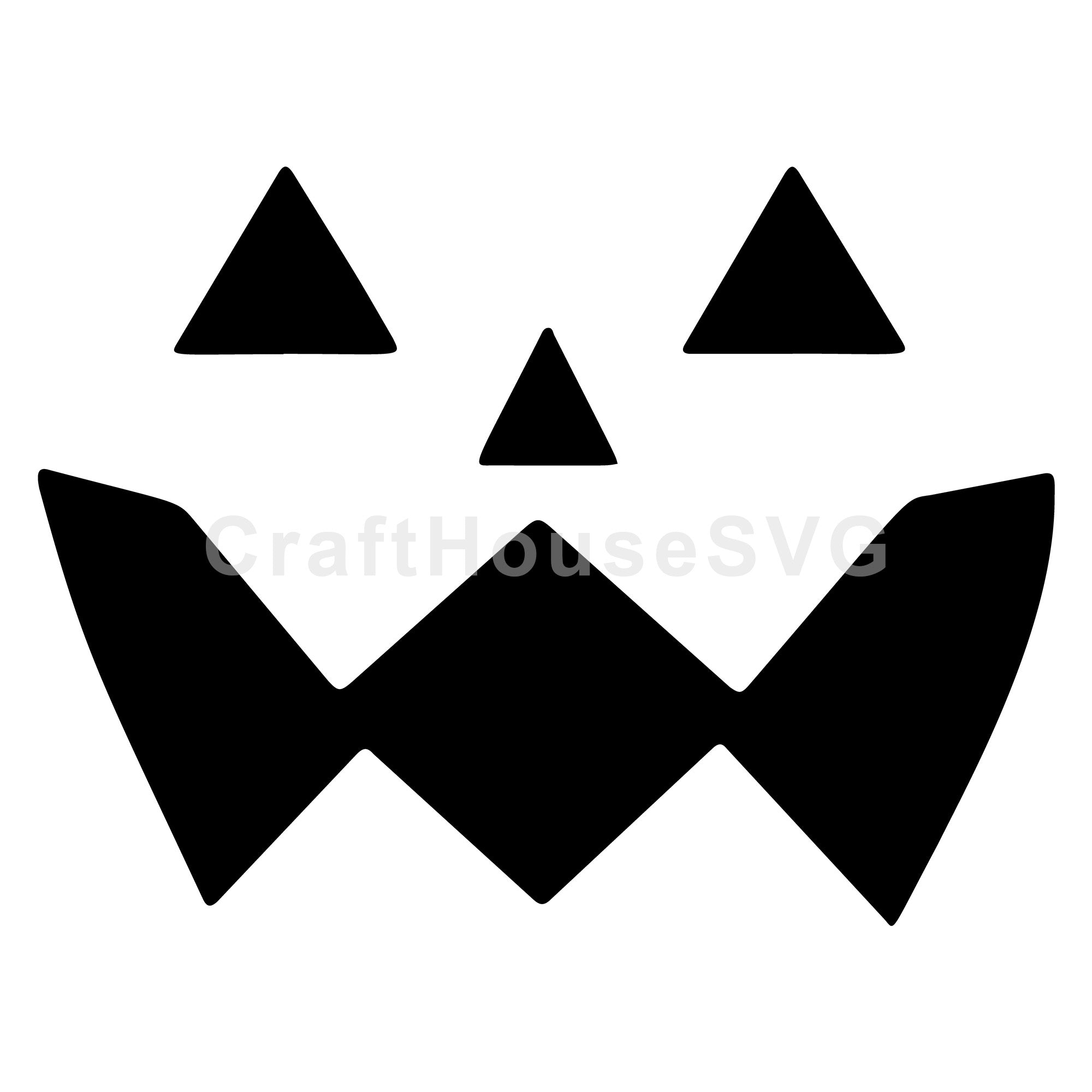 Edgy Jack O Lantern SVG | Halloween Vinyl Project