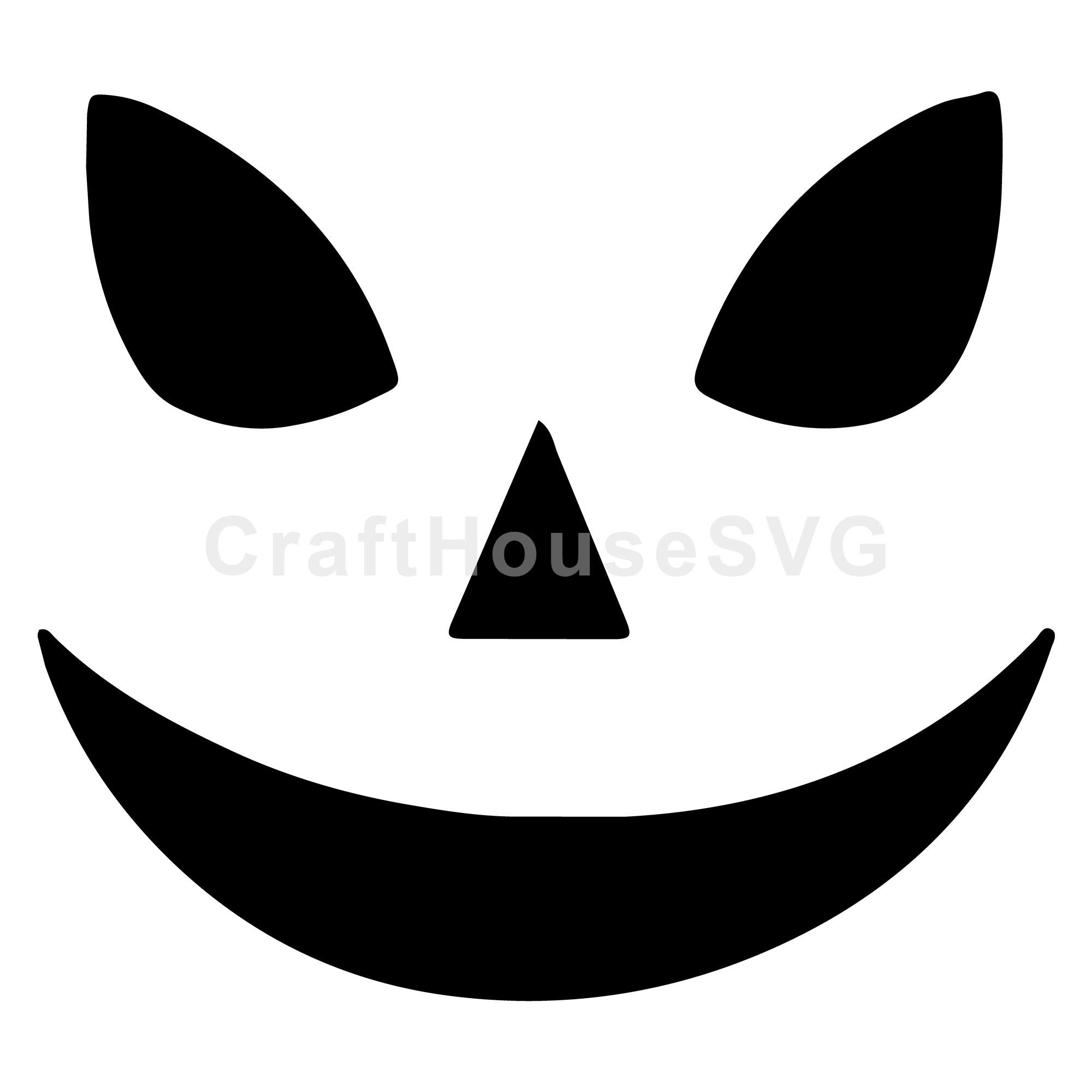 Spooky Jack O Lantern SVG | Halloween DIY Projects