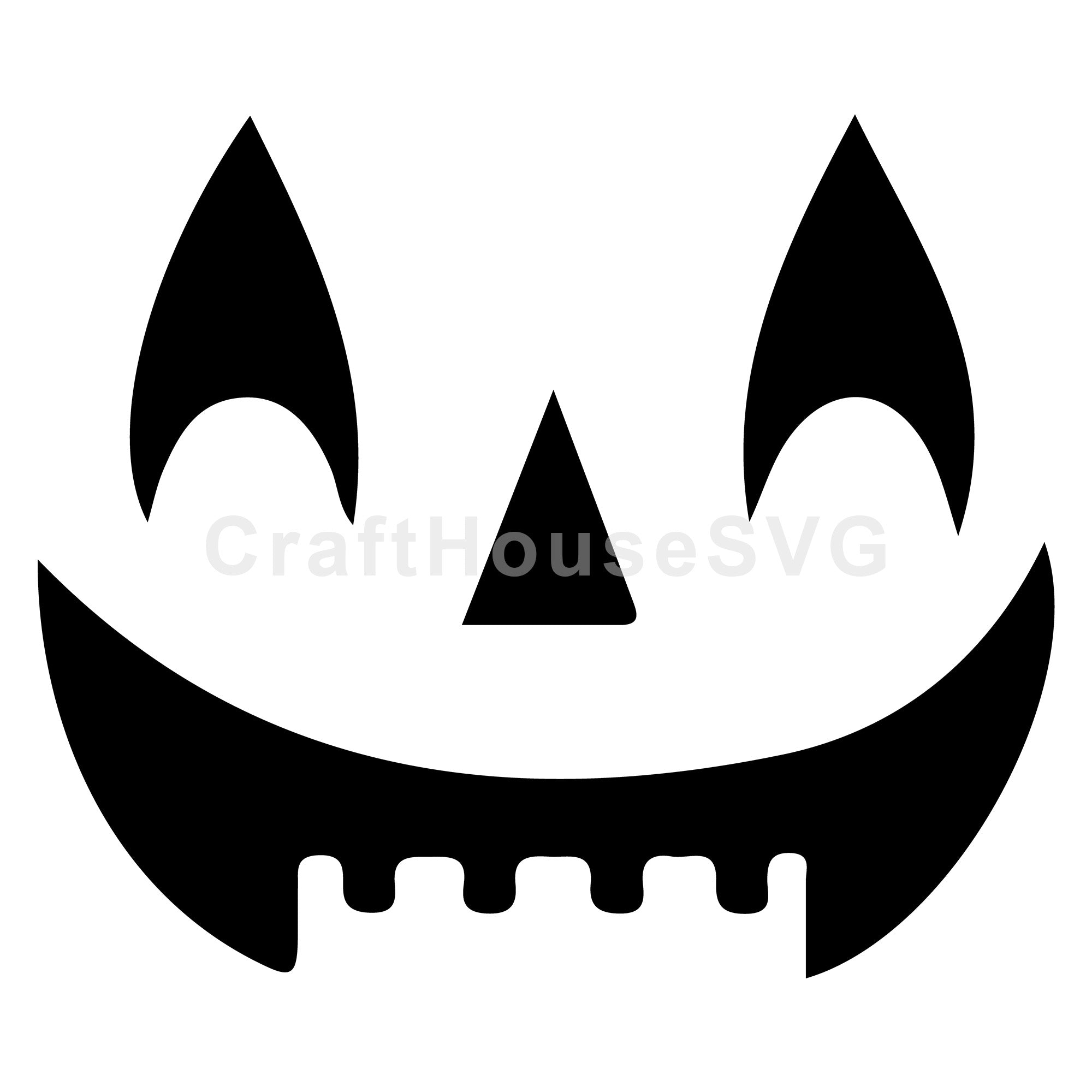 Jack O Lantern SVG | Halloween Craft Cut File