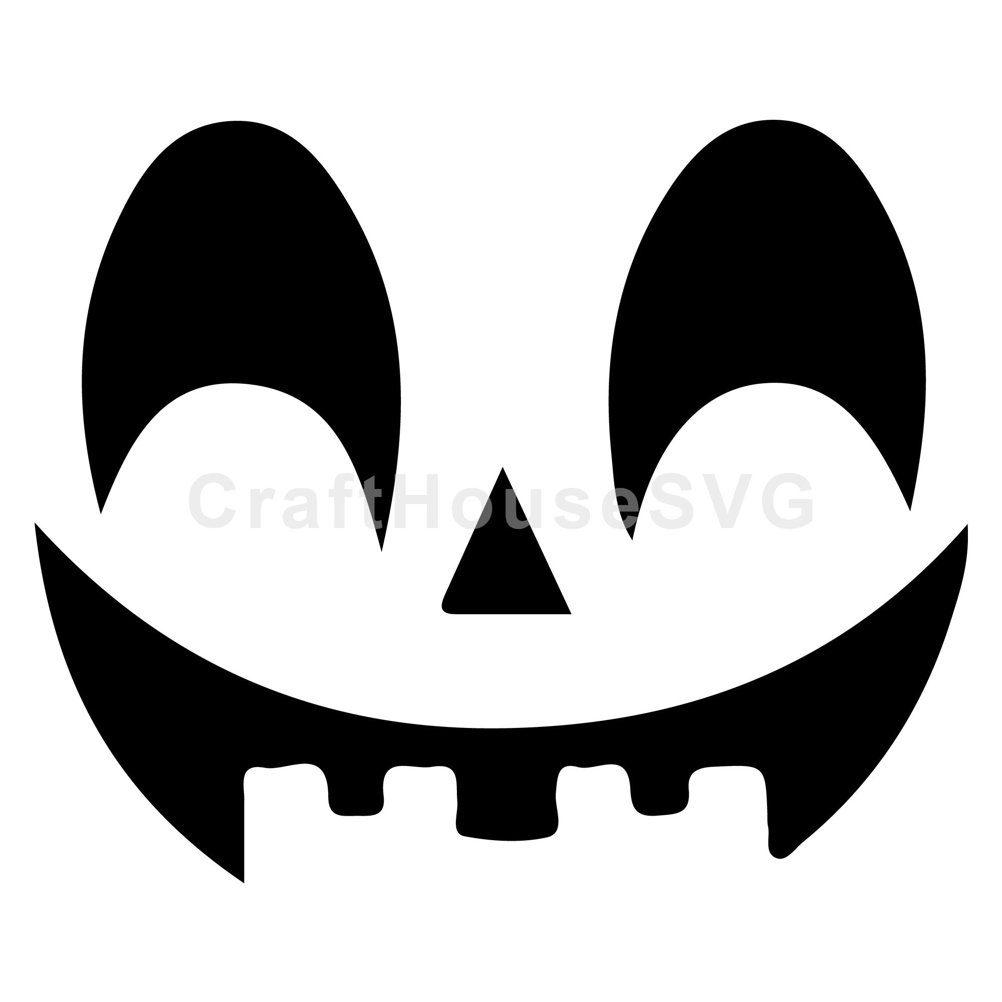 Pumpkin Jack O Lantern SVG | Halloween Decor Projects