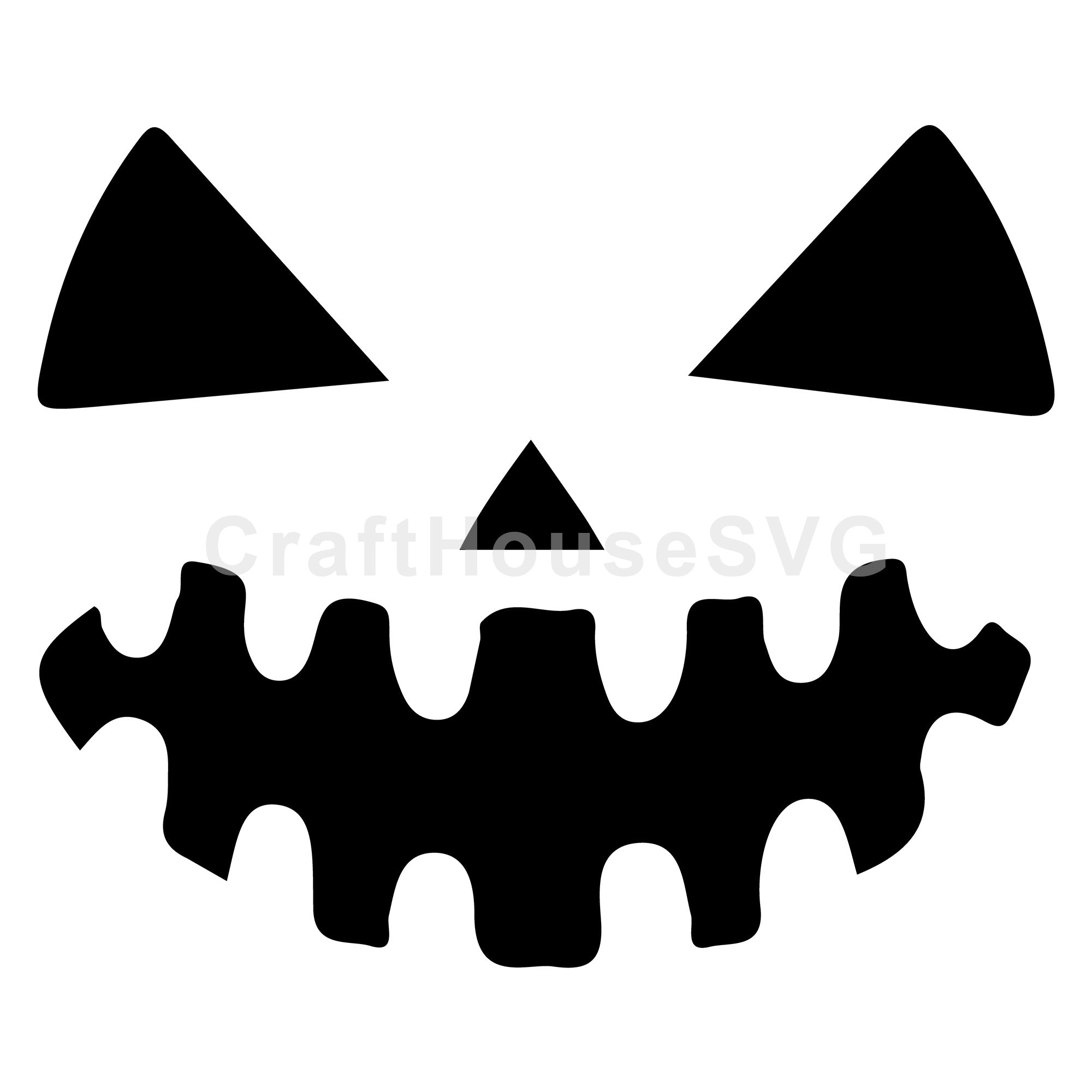 Jack O Lantern SVG | Halloween Pumpkin Decor