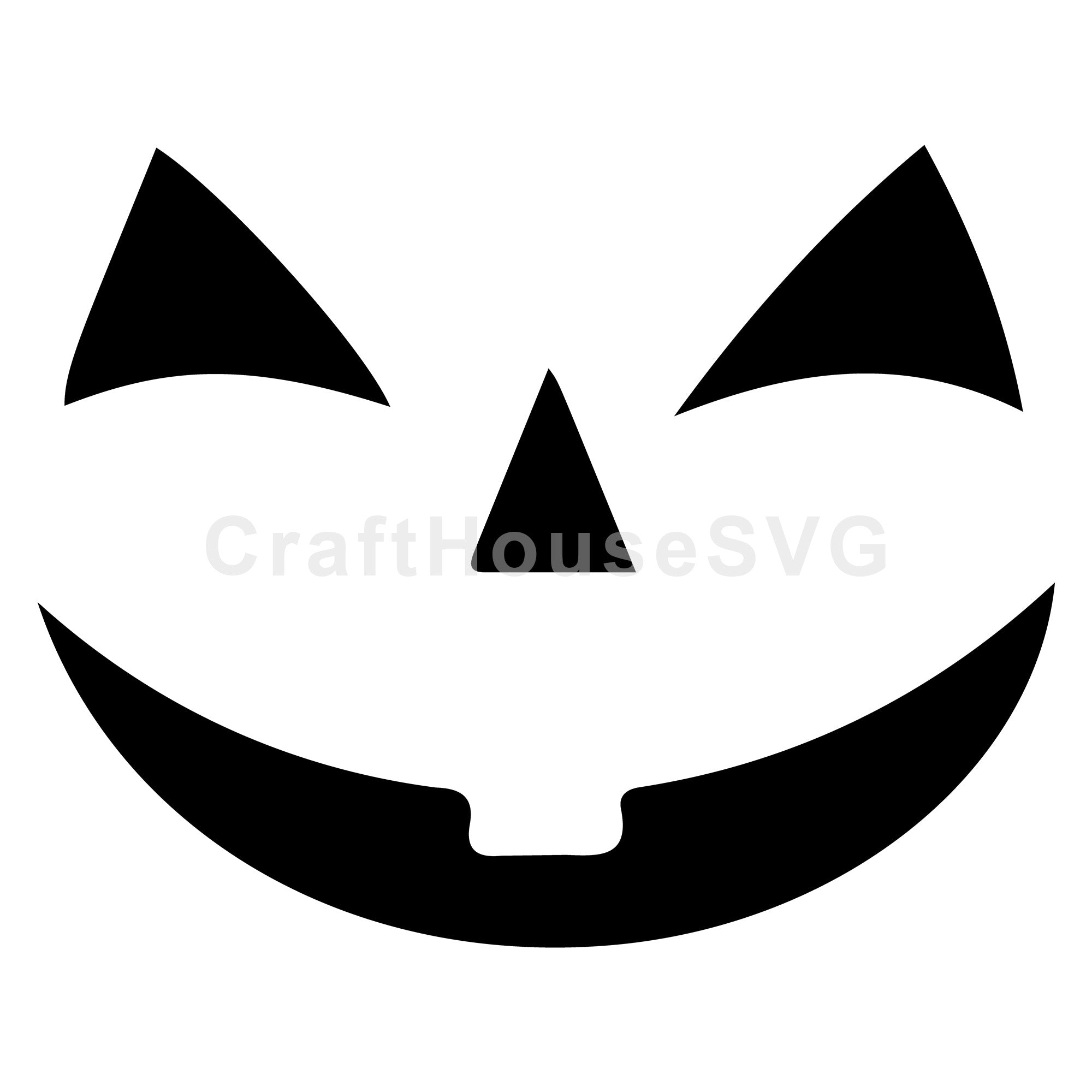 Jack O Lantern SVG | Halloween Pumpkin Decoration Design