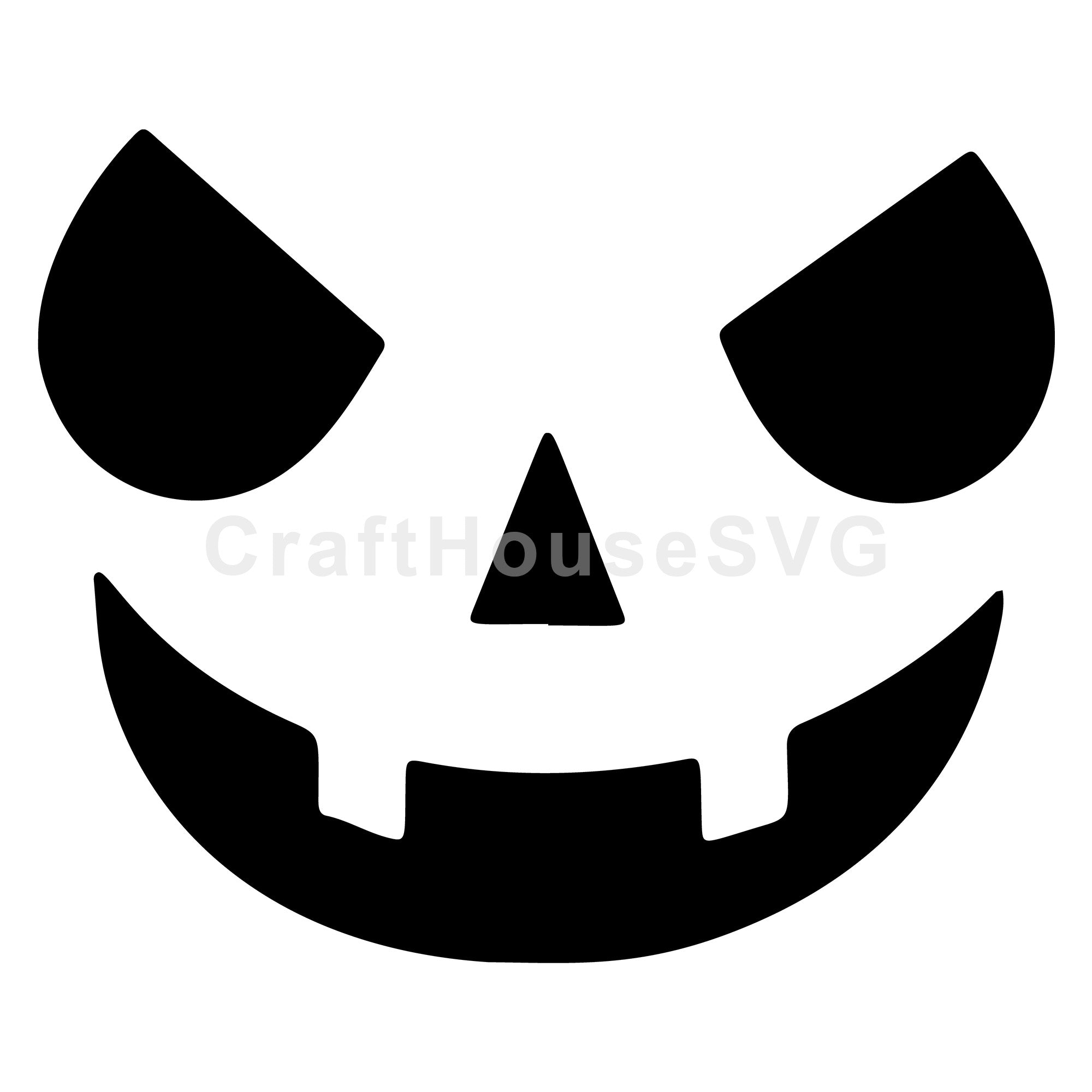 Mischievous Jack O' Lantern SVG | Halloween Craft Cut File