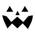 Jack O Lantern Face SVG design for Cricut, Silhouette, laser cutting, vinyl, sublimation, and Halloween craft projects.
