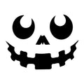 Jack O Lantern Face SVG design for Cricut, Silhouette, laser cutting, vinyl, sublimation, and Halloween craft projects.