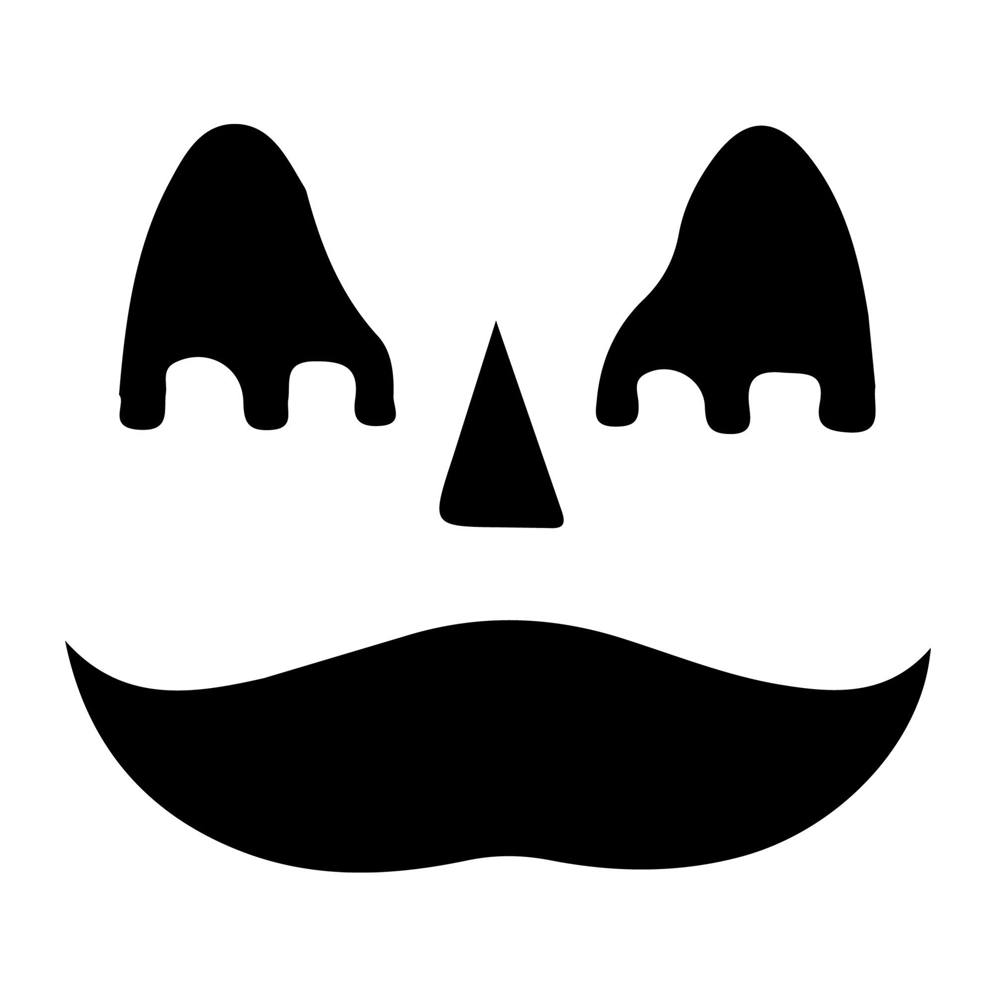 Jack O Lantern Face SVG design for Cricut, Silhouette, laser cutting, vinyl, sublimation, and Halloween craft projects.