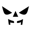 Jack O Lantern Face SVG design for Cricut, Silhouette, laser cutting, vinyl, sublimation, and Halloween craft projects.