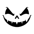 Jack O Lantern Face SVG design for Cricut, Silhouette, laser cutting, vinyl, sublimation, and Halloween craft projects.