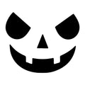 Jack O Lantern Face SVG design for Cricut, Silhouette, laser cutting, vinyl, sublimation, and Halloween craft projects.