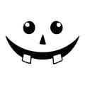 Jack O Lantern Face SVG design for Cricut, Silhouette, laser cutting, vinyl, sublimation, and Halloween craft projects.