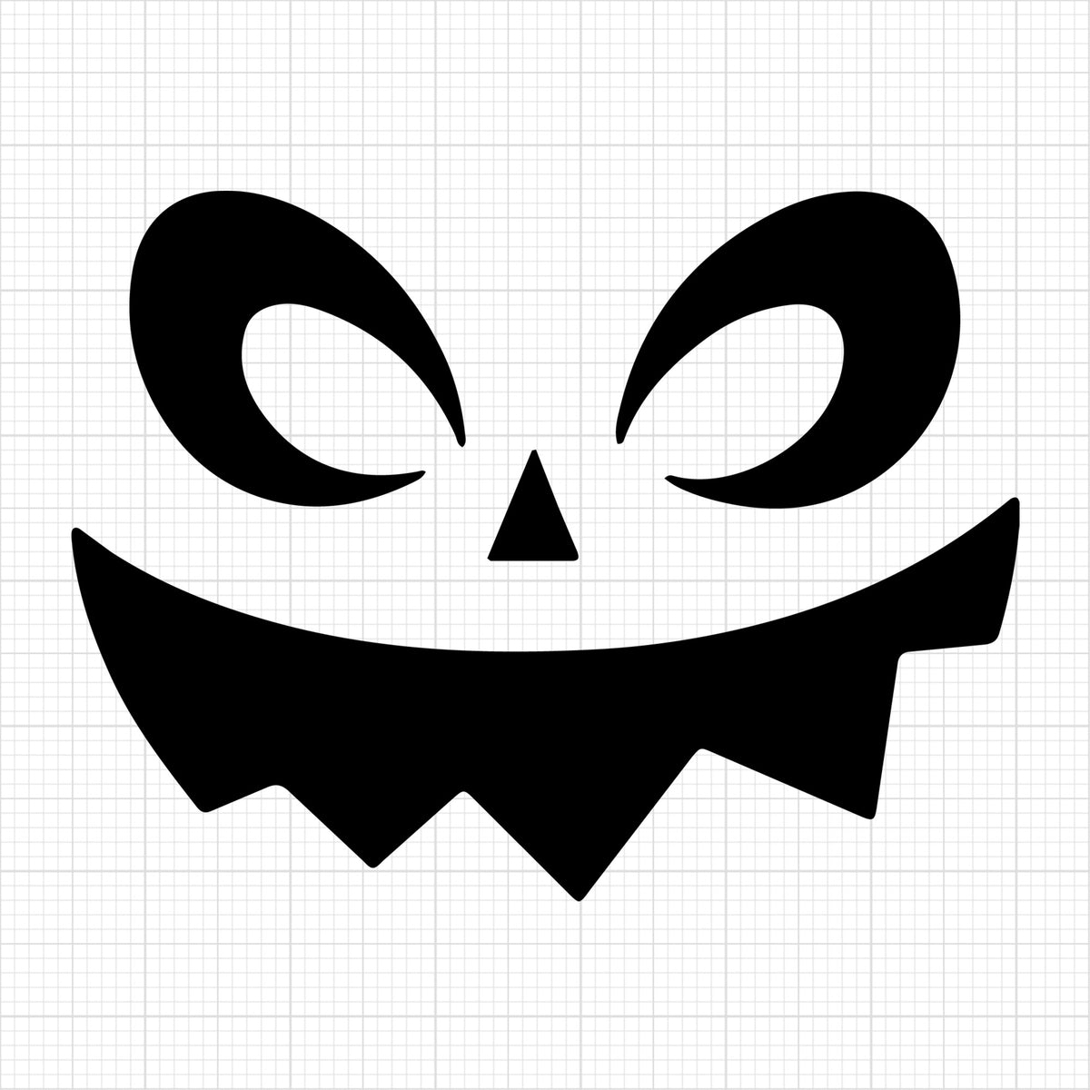 Jack O Lantern Face 25