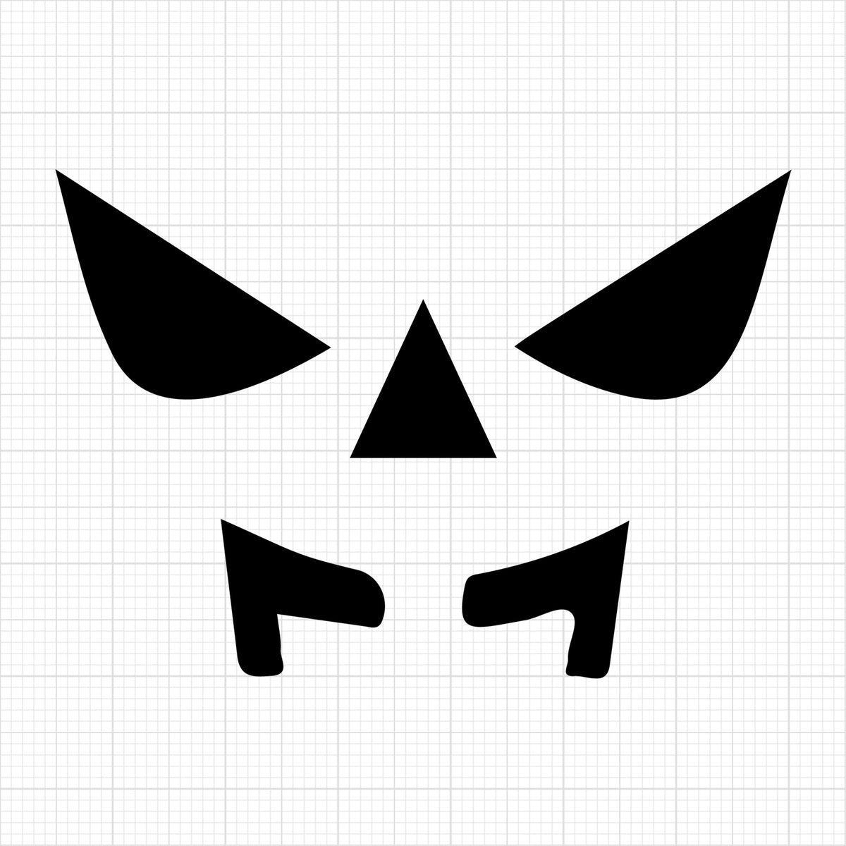 Jack O Lantern Face 53