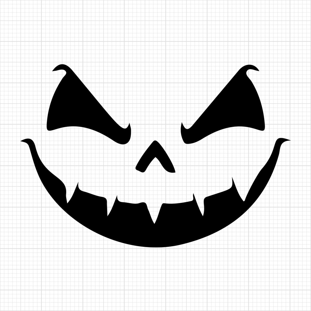 Jack O Lantern Face 60