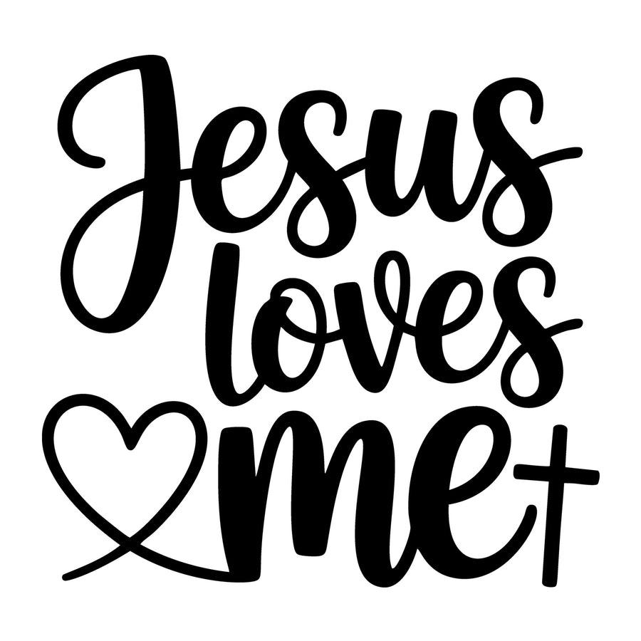Jesus Loves Me SVG