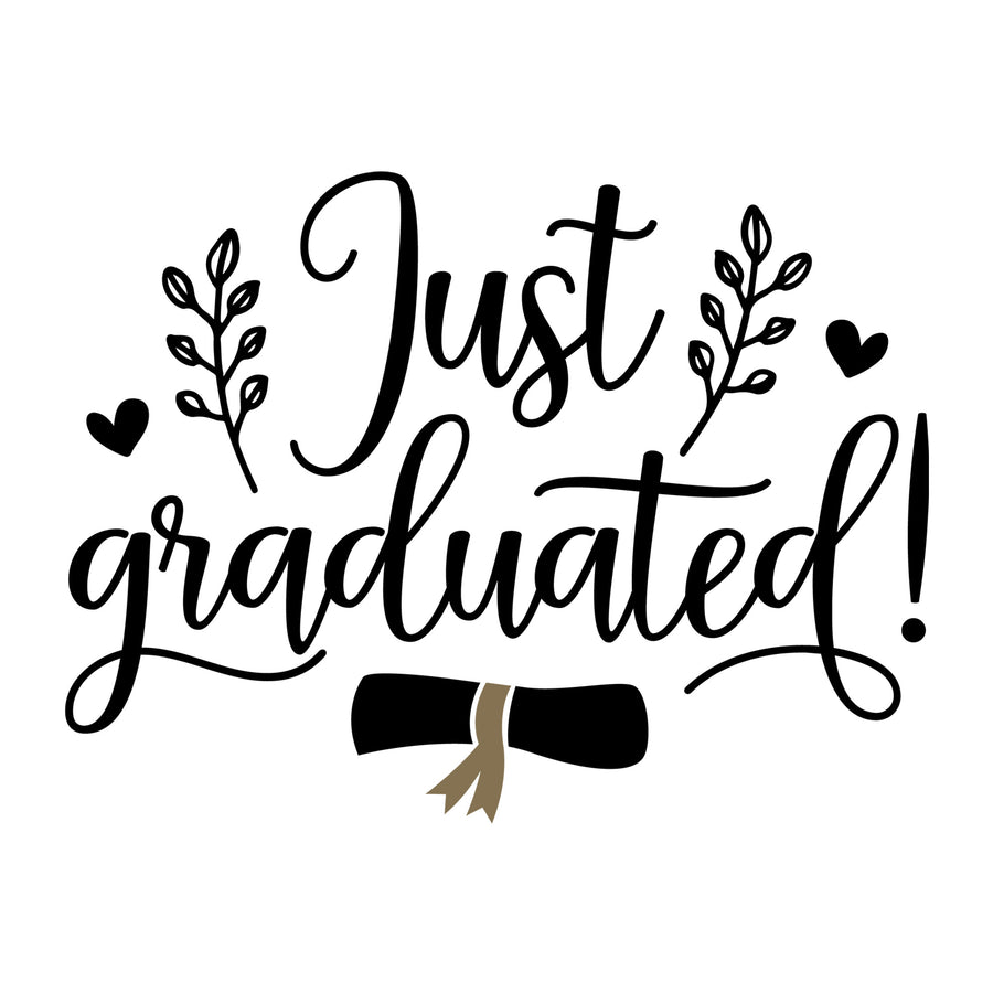 Just Graduated SVG