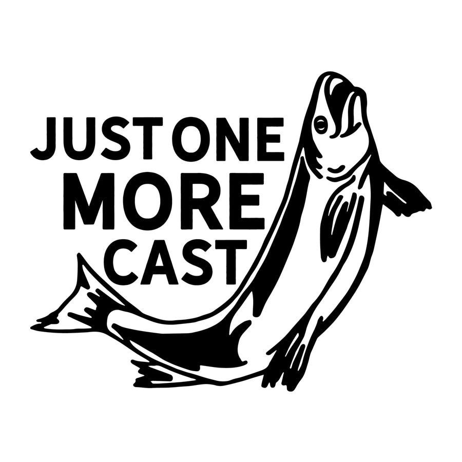 Just One More Cast SVG