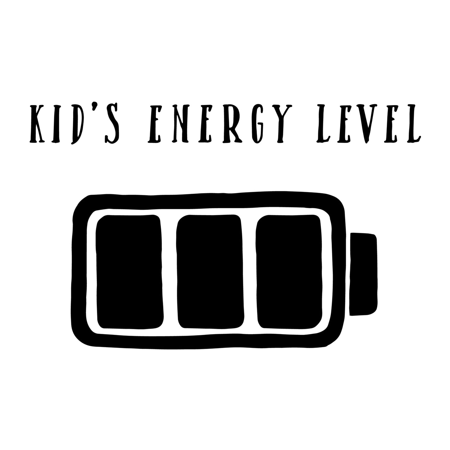 Kids Energy Level SVG